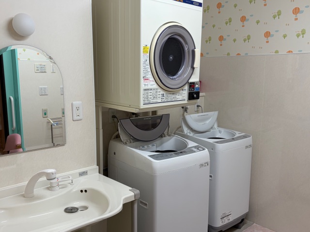 なかよしの家 洗濯室